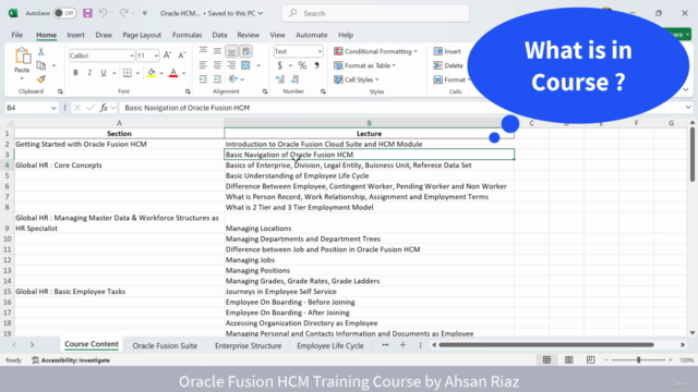Oracle Fusion HCM Training for Beginners - Oracle HCM Cloud – Screenshot 2