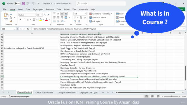 Oracle Fusion HCM Training for Beginners - Oracle HCM Cloud – Screenshot 4