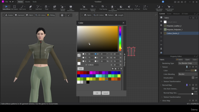 Style3d Atelier: Beginner's Garment Workshop – Screenshot 1