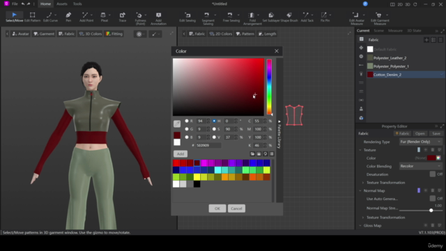 Style3d Atelier: Beginner's Garment Workshop – Screenshot 2