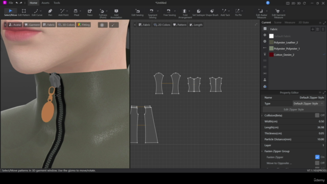 Style3d Atelier: Beginner's Garment Workshop – Screenshot 3