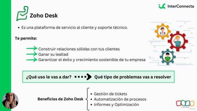 Domina la gestión de tickets con Zoho Desk – Screenshot 2