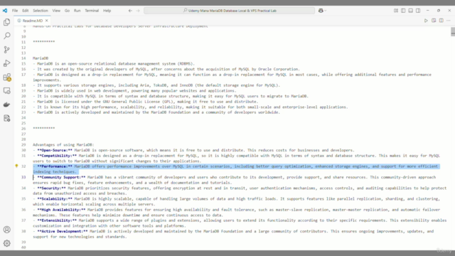 MariaDB SQL Database LAB: Install Configure & Manage Basics! – Screenshot 2