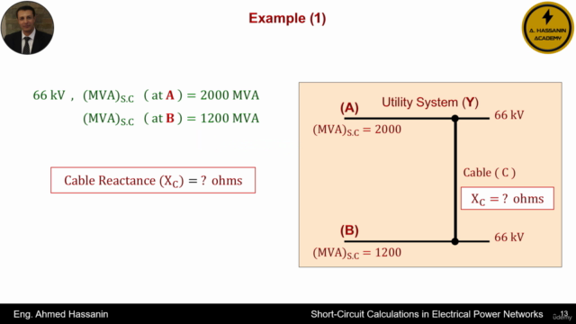 Short-Circuit in Electrical Networks حسابات قصر الدائرة – Screenshot 1