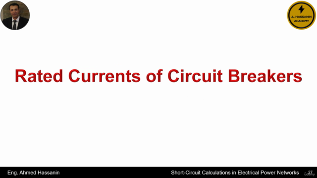 Short-Circuit in Electrical Networks حسابات قصر الدائرة – Screenshot 2