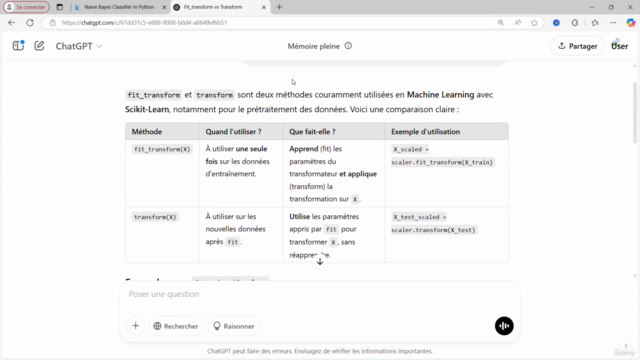 Machine Learning : Classificateur Naïf Bayésien en Python 3 – Screenshot 1