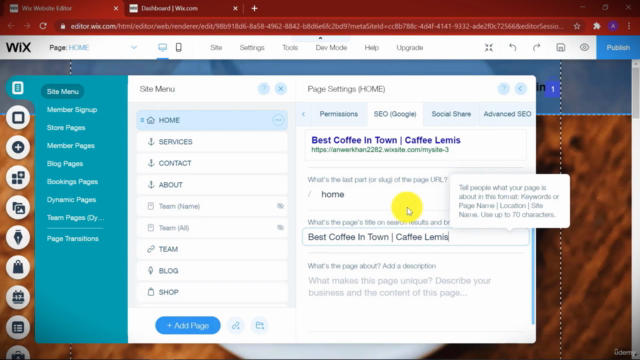 Master WIX: Create Stunning, Best Websites with Ease – Screenshot 4