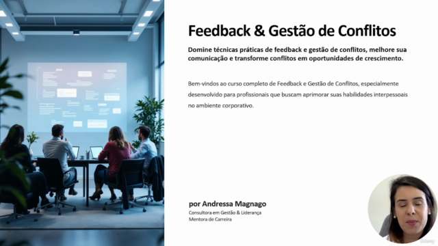 Feedback e Gestão de Conflitos: Lidere com Confiança – Screenshot 1
