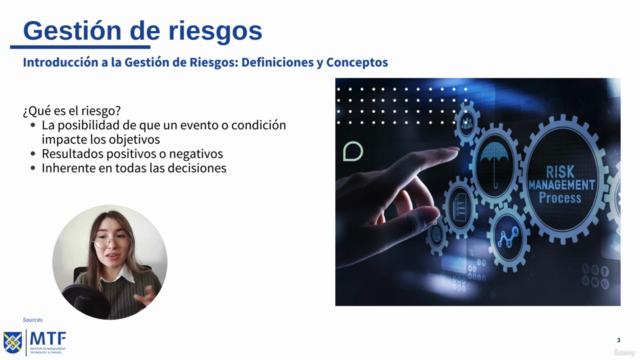Certificado Profesional en Gestión de Riesgos – Screenshot 1