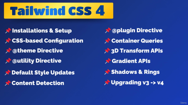 Tailwind CSS 4: Build 5 Web Projects with React & Tailwind – Screenshot 2