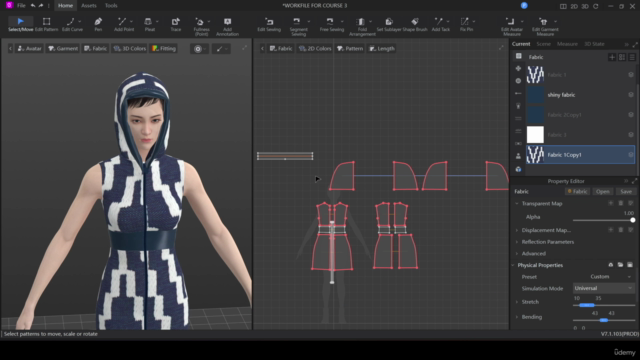 Hooded Chic Mini Dress – Screenshot 3
