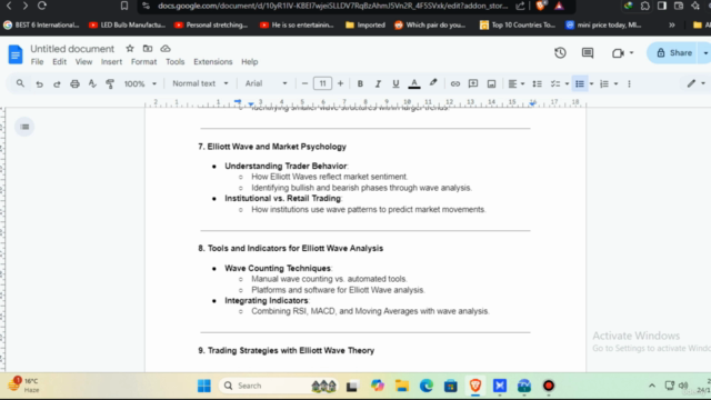 Advanced Elliott wave theory Trading Course | Forex & Crypto – Screenshot 2