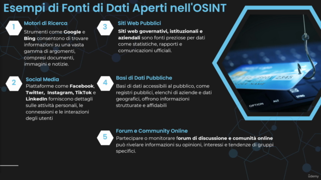 OSINT: analisi e investigazioni con OpenSource Intelligence – Screenshot 1