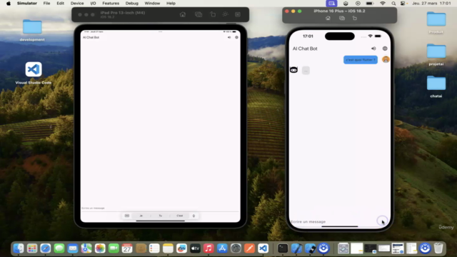 Créer un Chatbot IA avec Flutter et l’API Gemini – Screenshot 2