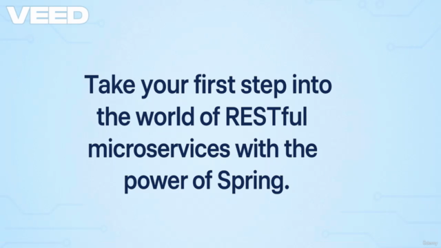 Spring into REST: Build Microservices using Spring Framework – Screenshot 1