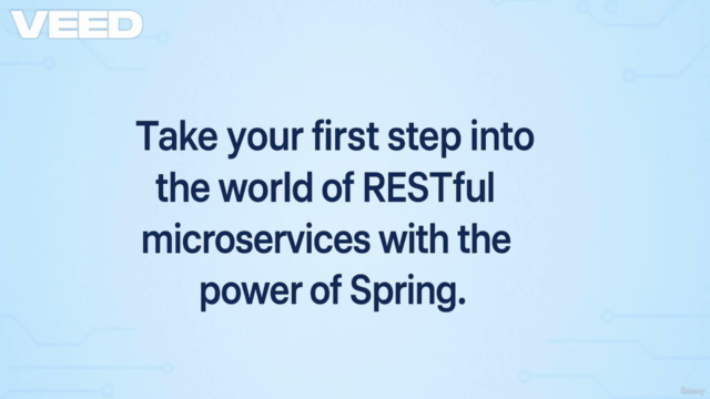 Spring into REST: Build Microservices using Spring Framework – Screenshot 2