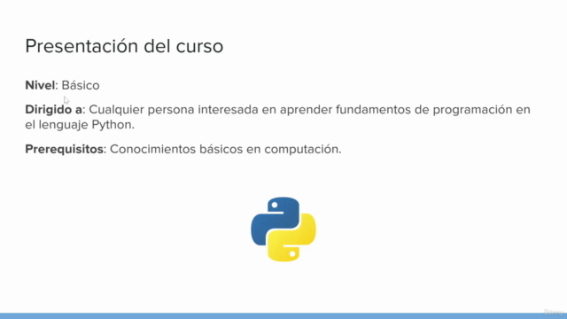 Aprende fundamentos de programación con Python - Parte 2 – Screenshot 2