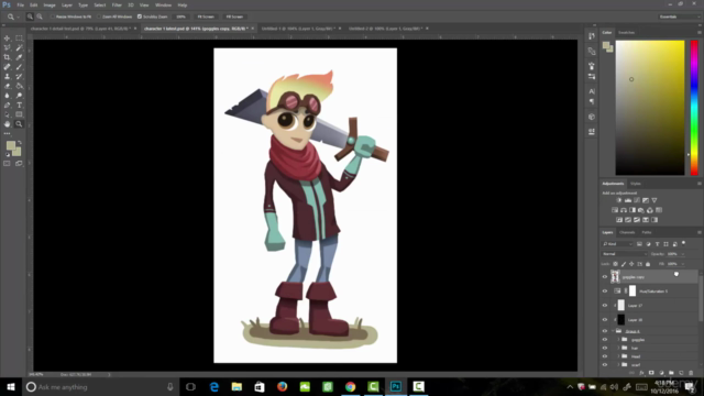 The Ultimate 2D Game Character Design & Animation Course – Screenshot 1