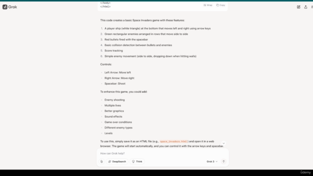 Learn Grok 3 AI For Beginners - Analyze, Create, & Vibe Code – Screenshot 2