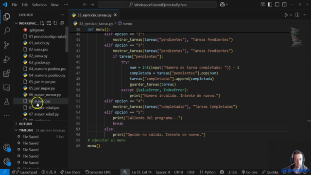 Python + Copilot: Aprende a programar con IA – Screenshot 1