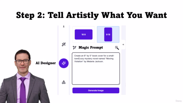 Artistly 4.0 AI: Book Cover Design with Artistly 4.0 AI – Screenshot 1