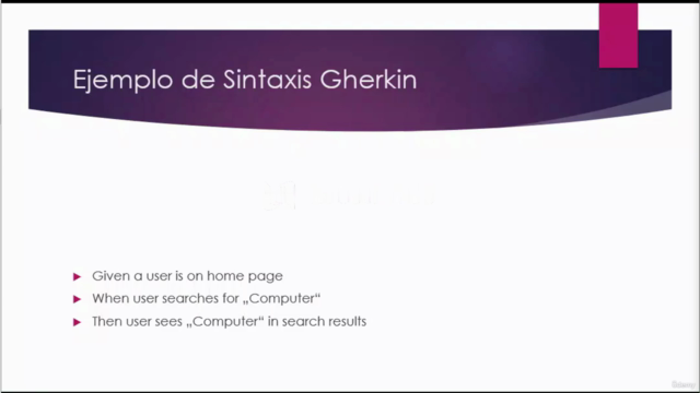 Cucumber con Selenium para la automatización de pruebas. – Screenshot 1