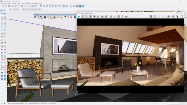 Master Chaos Enscape for Stunning SketchUp Renderings – Screenshot 2