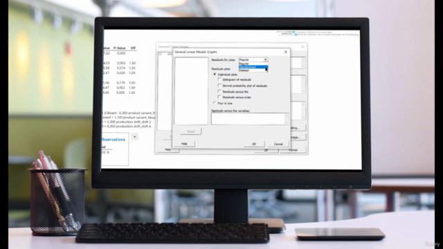 Industrial Blocked ANOVA in Minitab – Tabtrainer® Guide – Screenshot 3