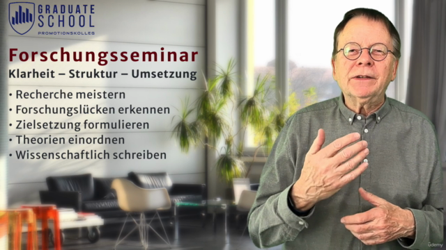 Erfolgreich promovieren: Forschungsseminar für Doktoranden – Screenshot 4
