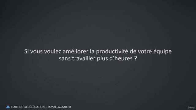 Délégation Efficace Pour Les Managers – Screenshot 1