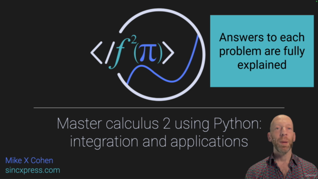 Master calculus 2 using Python: integration, intuition, code – Screenshot 1