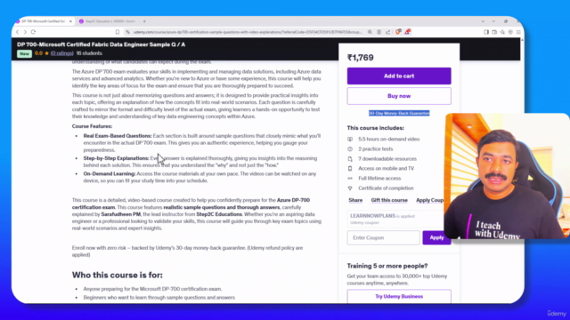DP 700-Microsoft Certified Fabric Data Engineer Sample Q / A – Screenshot 4
