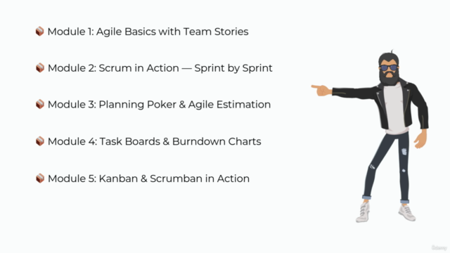 Master Agile the Fun Way: Learn Scrum & Kanban – Simulated – Screenshot 3