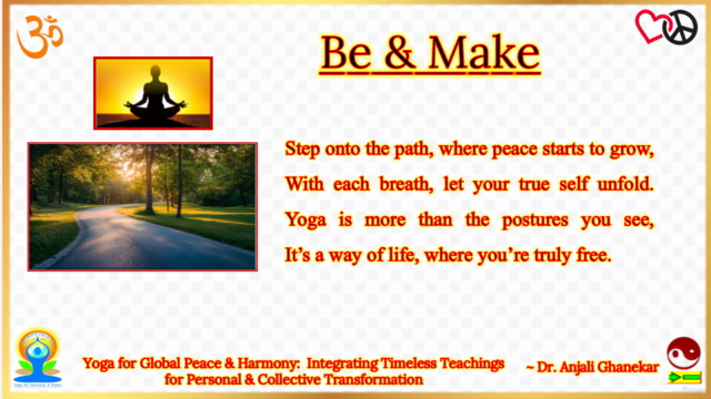 Yoga for Global Peace & Harmony: – Screenshot 3