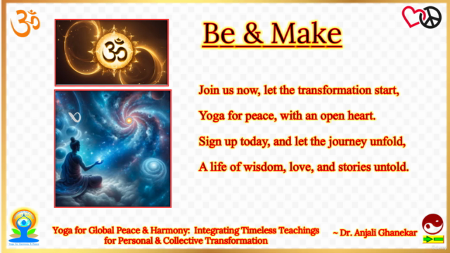 Yoga for Global Peace & Harmony: – Screenshot 4