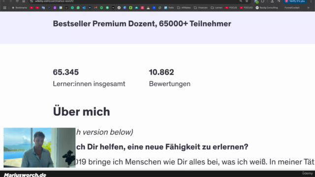 Online Kurs Campus: Ohne Kurs selbst zu erstellen – Screenshot 1