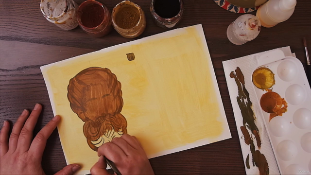 Byzantine Iconography Painting Series 2: Hair and Beards 3 – Screenshot 3
