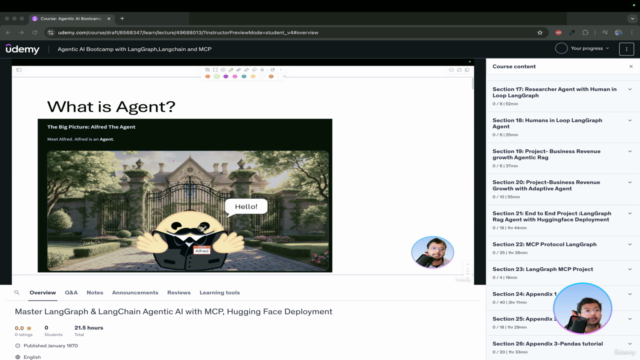 Agentic AI Bootcamp with LangGraph,Langchain and MCP – Screenshot 1