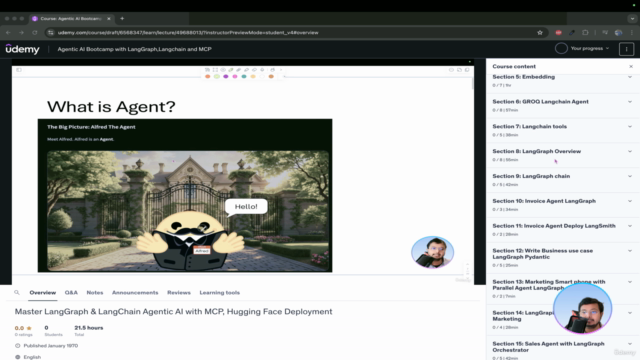 Agentic AI Bootcamp with LangGraph,Langchain and MCP – Screenshot 2