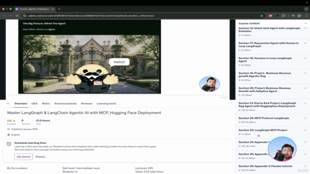 Agentic AI Bootcamp with LangGraph,Langchain and MCP – Screenshot 4