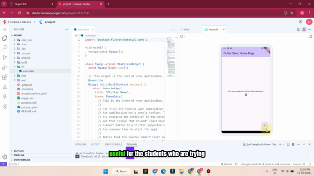 5 Days 5 Flutter App Projects From Scratch 2025 – Screenshot 3