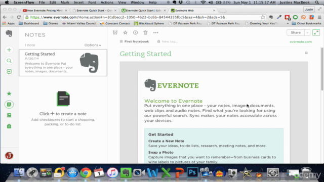 Evernote Quick Start – Screenshot 1
