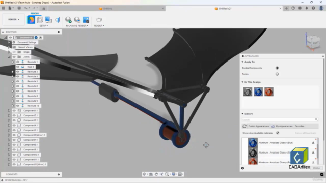 Learn Fusion 360 with Real-World Mechanical Projects – Screenshot 4