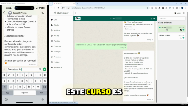Crea Sistemas ChatCenter en PHP con Asistentes IA y ChatBot – Screenshot 4