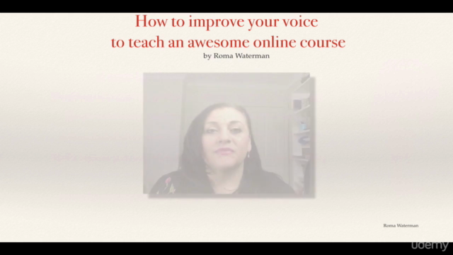 Improve Your Speaking Voice to Teach Online or Podcast – Screenshot 4
