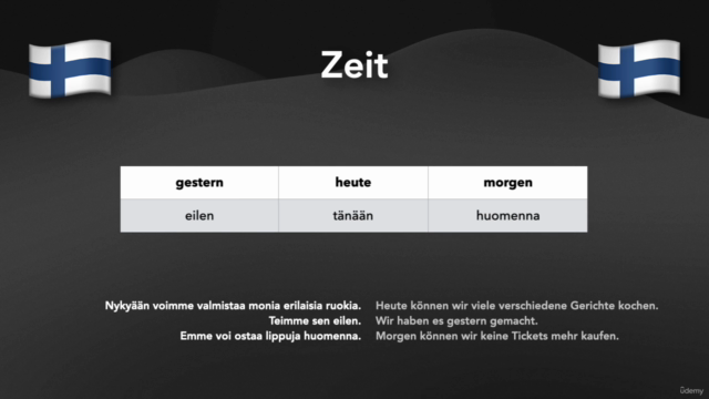 Finnisch für Anfänger (auf Deutsch) – Screenshot 4