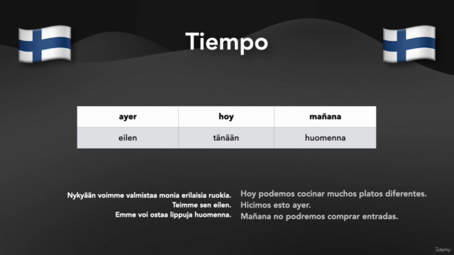 Idioma finés "desde cero" (español) – Screenshot 4