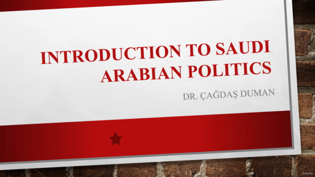 Introduction to Saudi Arabian Politics – Screenshot 1