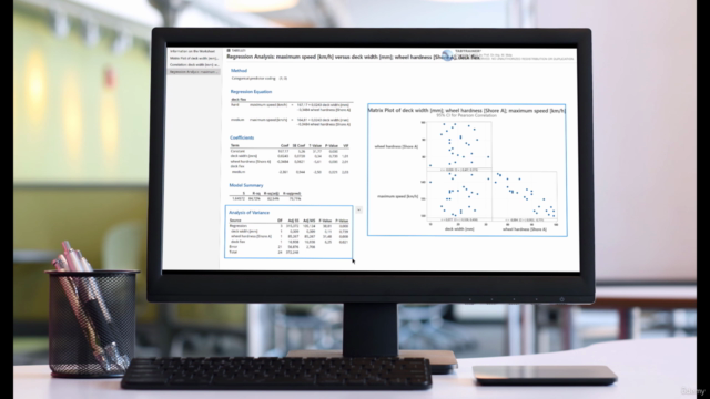 Multiple Regression in Minitab – Tabtrainer® Backward Guide – Screenshot 2