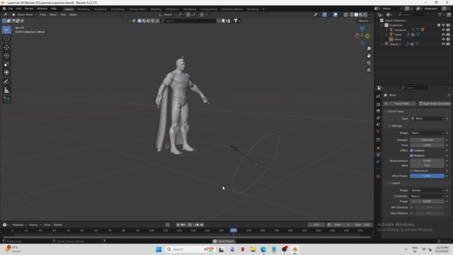 Blender CGI Masterclass: Marvel-Style CGI, Animation & Scene – Screenshot 4